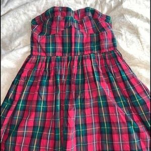 Jack wills plaid tartan dress